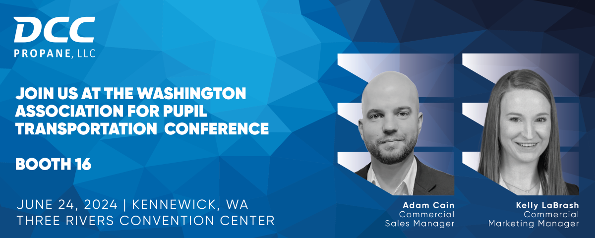 Join us at the WA Association for Pupil Transportation Conference | Booth 16 | June 24, 2024 | Kennewick, WA | Three Rivers Convention Center